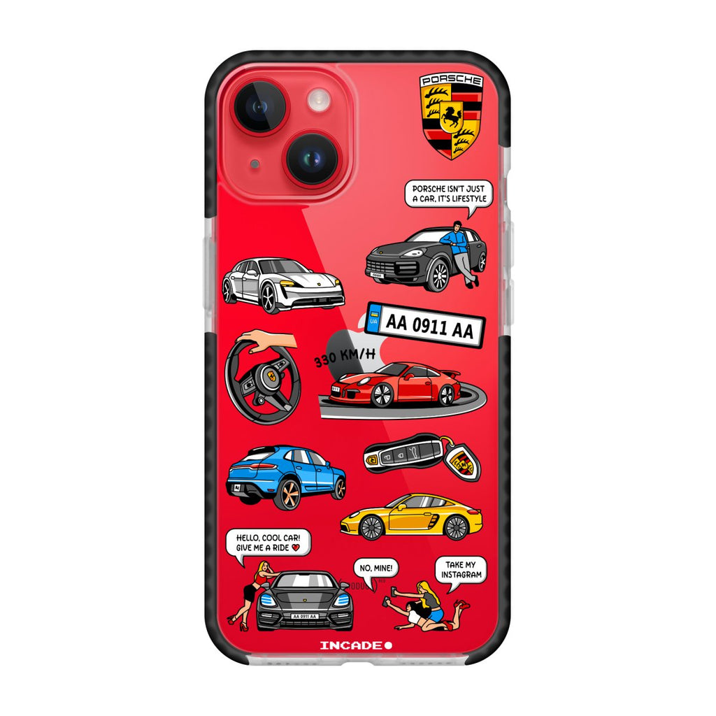 Чохол для iPhone 14 Plus PORSCHE - INCADE