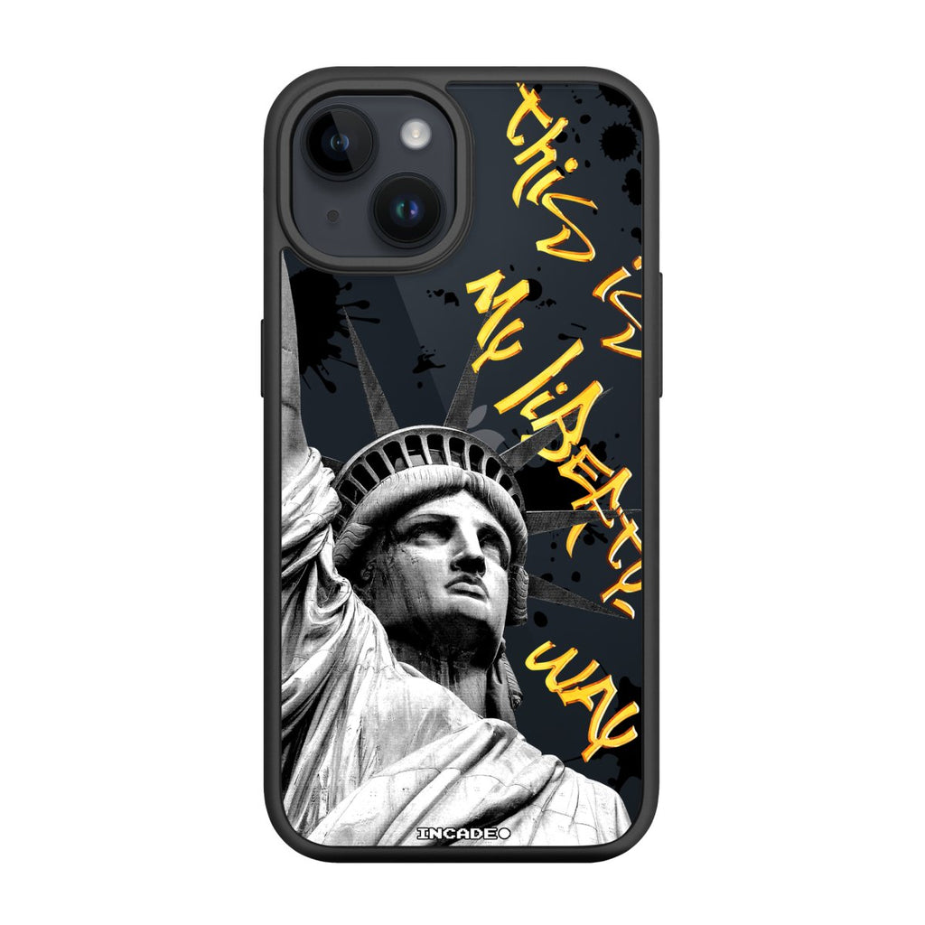 Чохол для iPhone 14 Plus STATUE GREY - INCADE