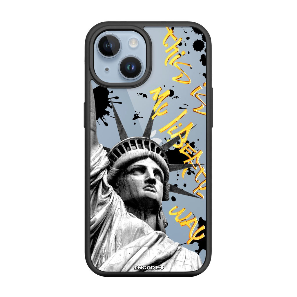 Чохол для iPhone 14 Plus STATUE GREY - INCADE