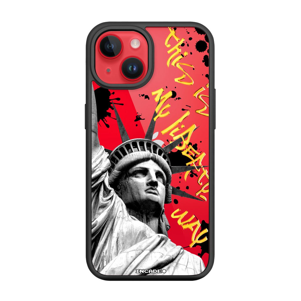 Чохол для iPhone 14 Plus STATUE GREY - INCADE