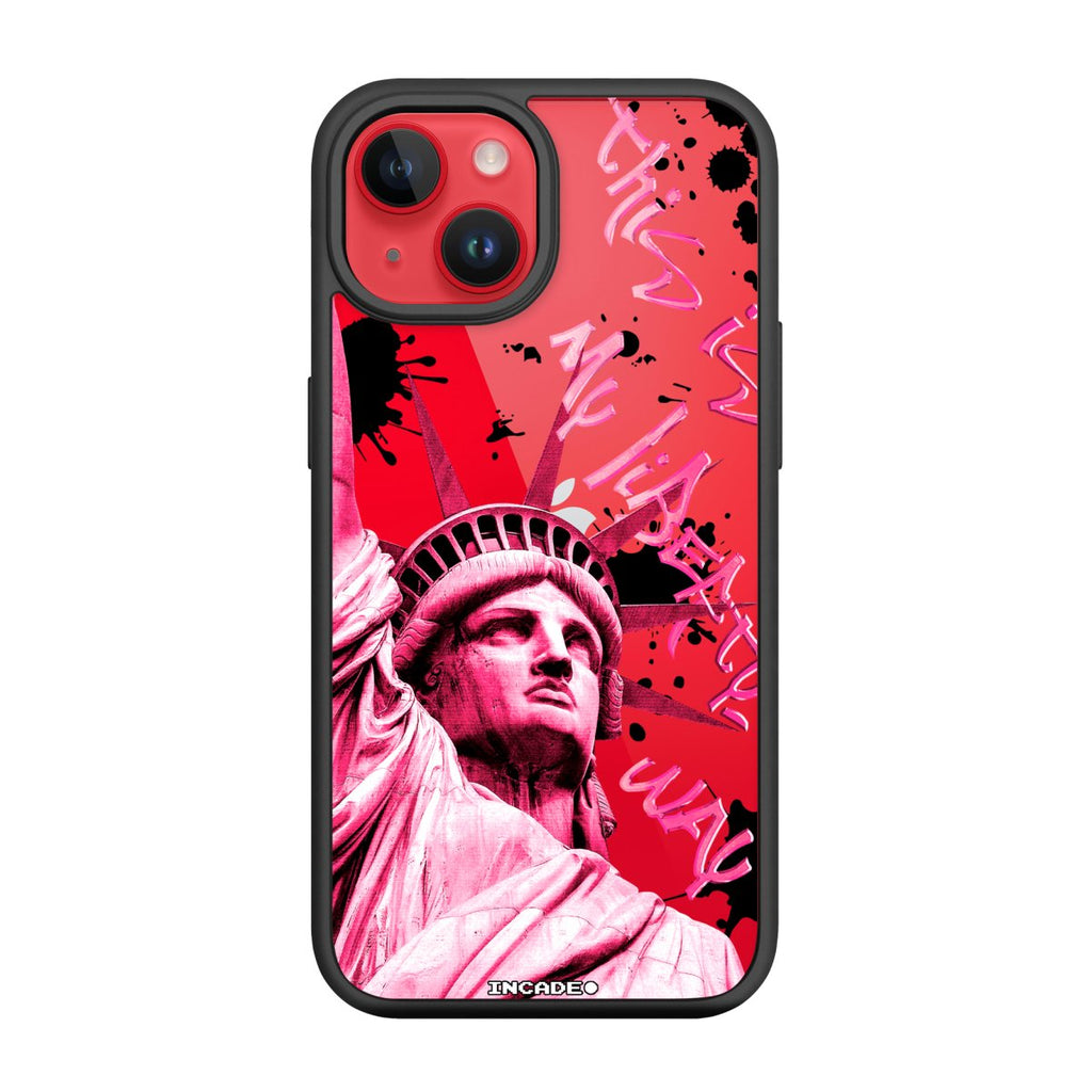 Чохол для iPhone 14 Plus STATUE ROSE - INCADE