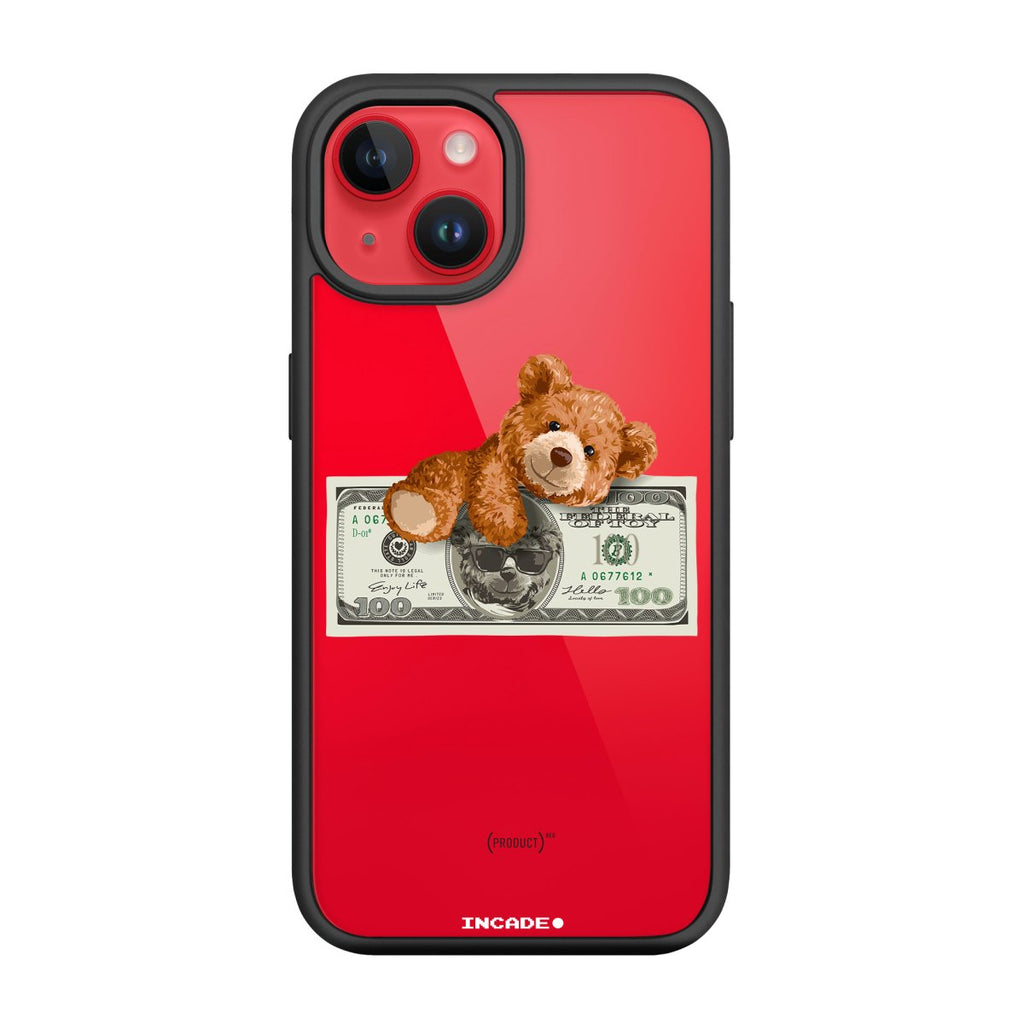 Чохол для iPhone 14 Plus teddy dollar - INCADE