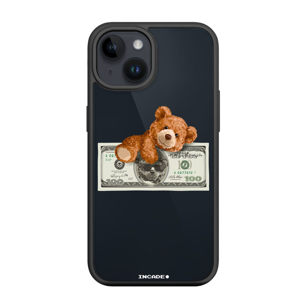 Чохол для iPhone 14 Plus teddy dollar - INCADE