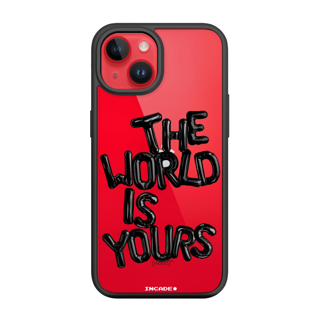 Чохол для iPhone 14 Plus world black - INCADE