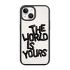 Чохол для iPhone 14 Plus з принтом world black