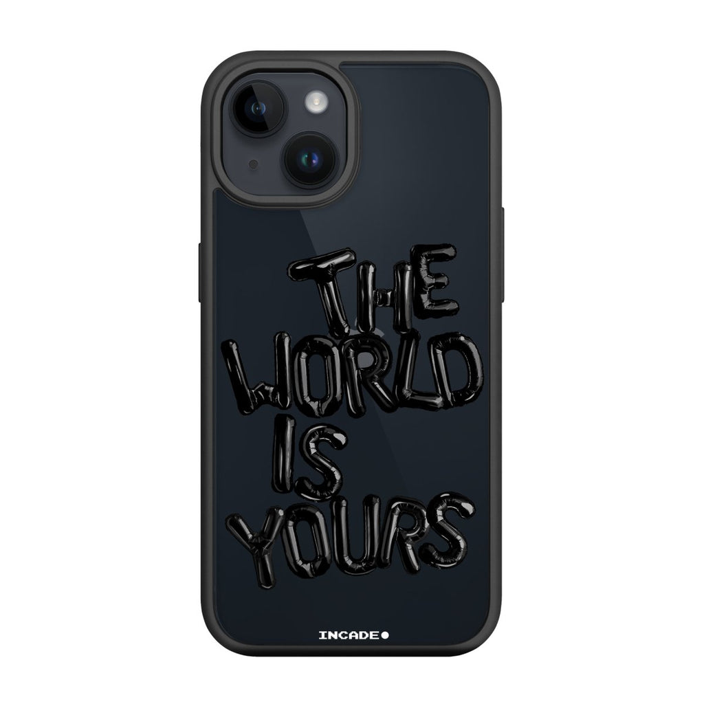 Чохол для iPhone 14 Plus world black - INCADE