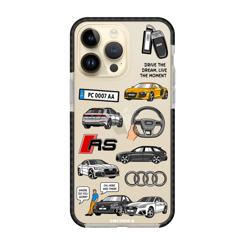 Чохол для iPhone 14 Pro AUDI - INCADE