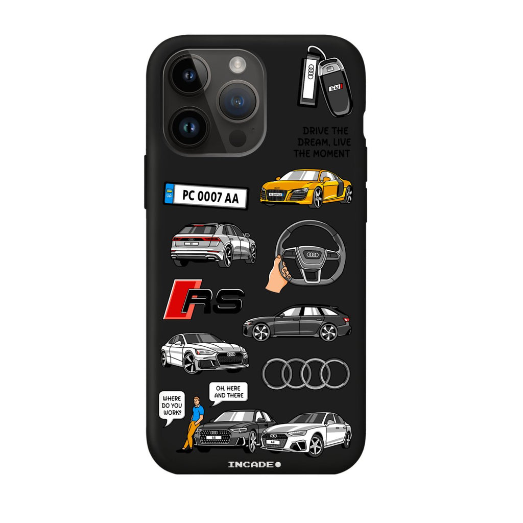 Чохол для iPhone 14 Pro AUDI - INCADE