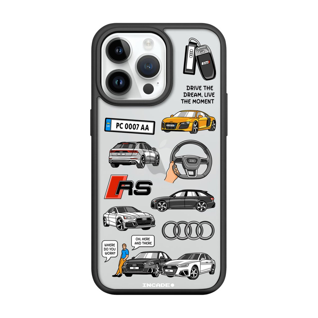 Чохол для iPhone 14 Pro AUDI - INCADE