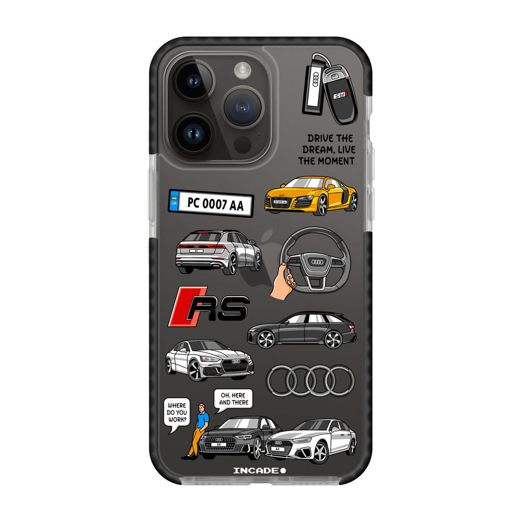 Чохол для iPhone 14 Pro AUDI - INCADE