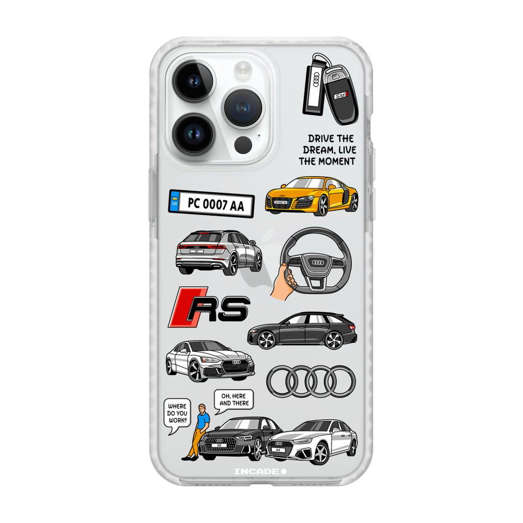 Чохол для iPhone 14 Pro AUDI - INCADE