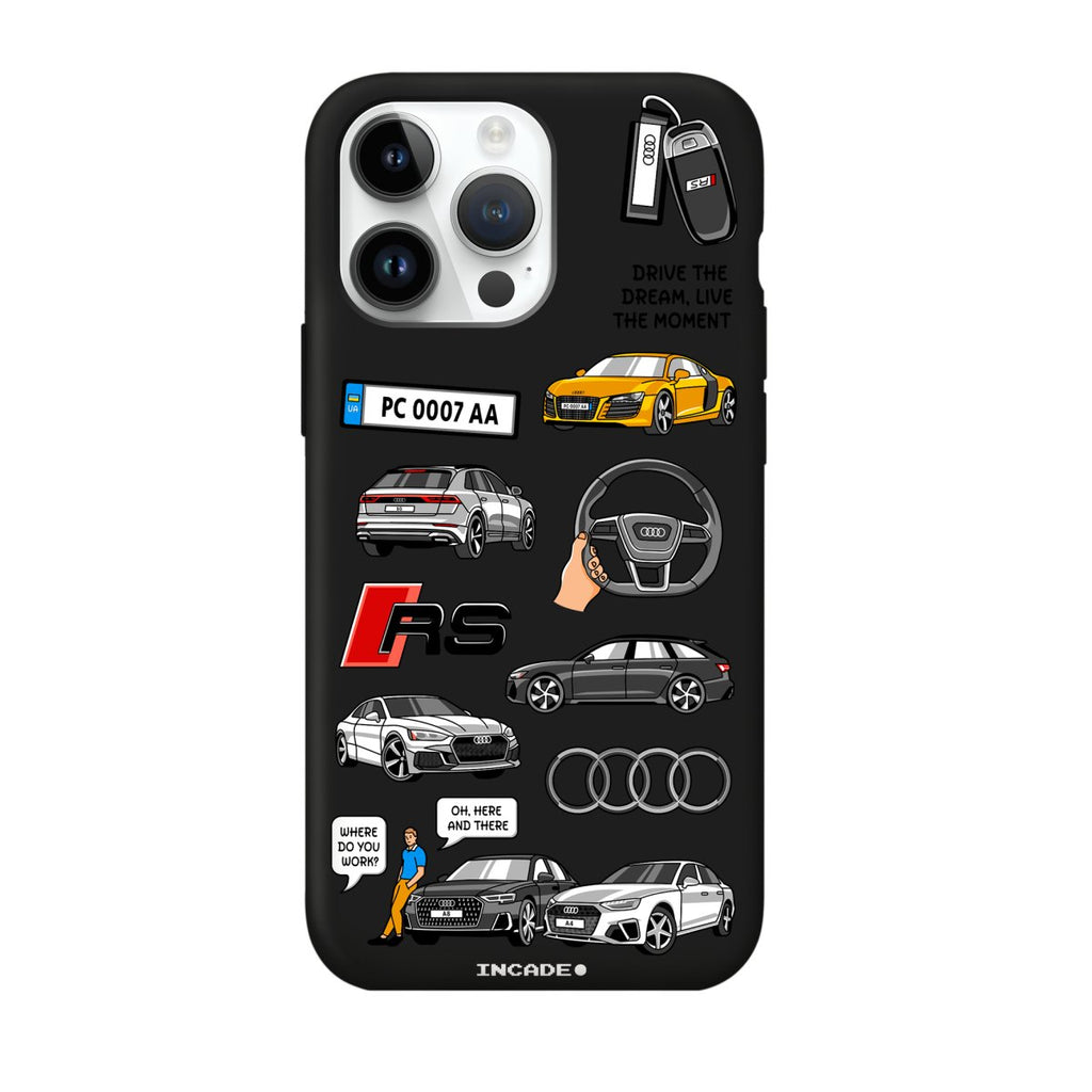 Чохол для iPhone 14 Pro AUDI - INCADE