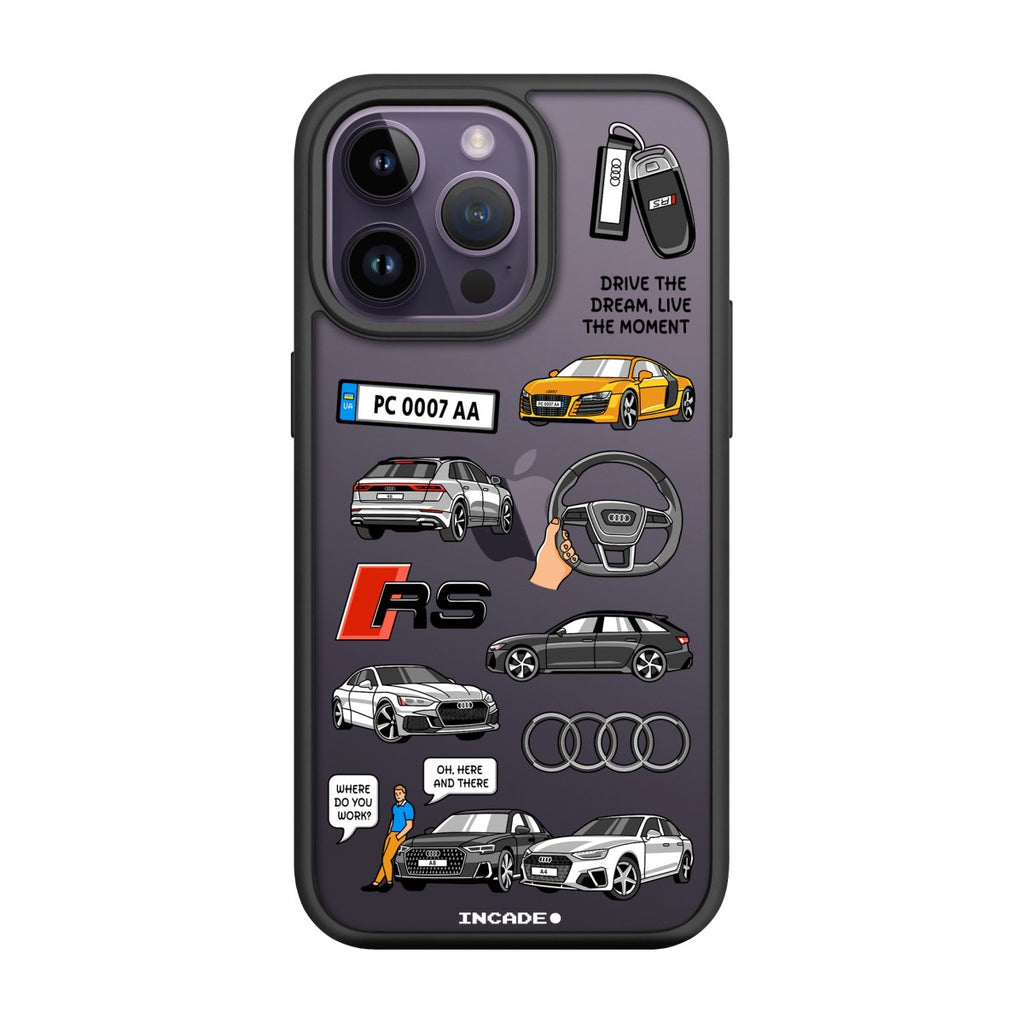 Чохол для iPhone 14 Pro AUDI - INCADE