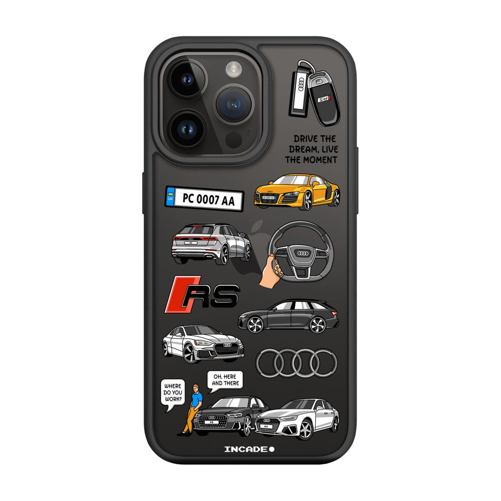 Чохол для iPhone 14 Pro AUDI - INCADE