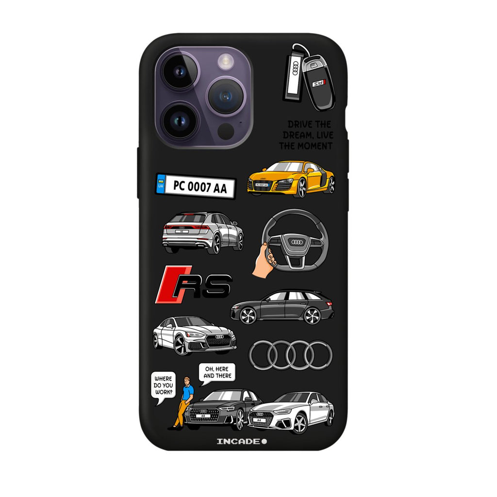 Чохол для iPhone 14 Pro AUDI - INCADE