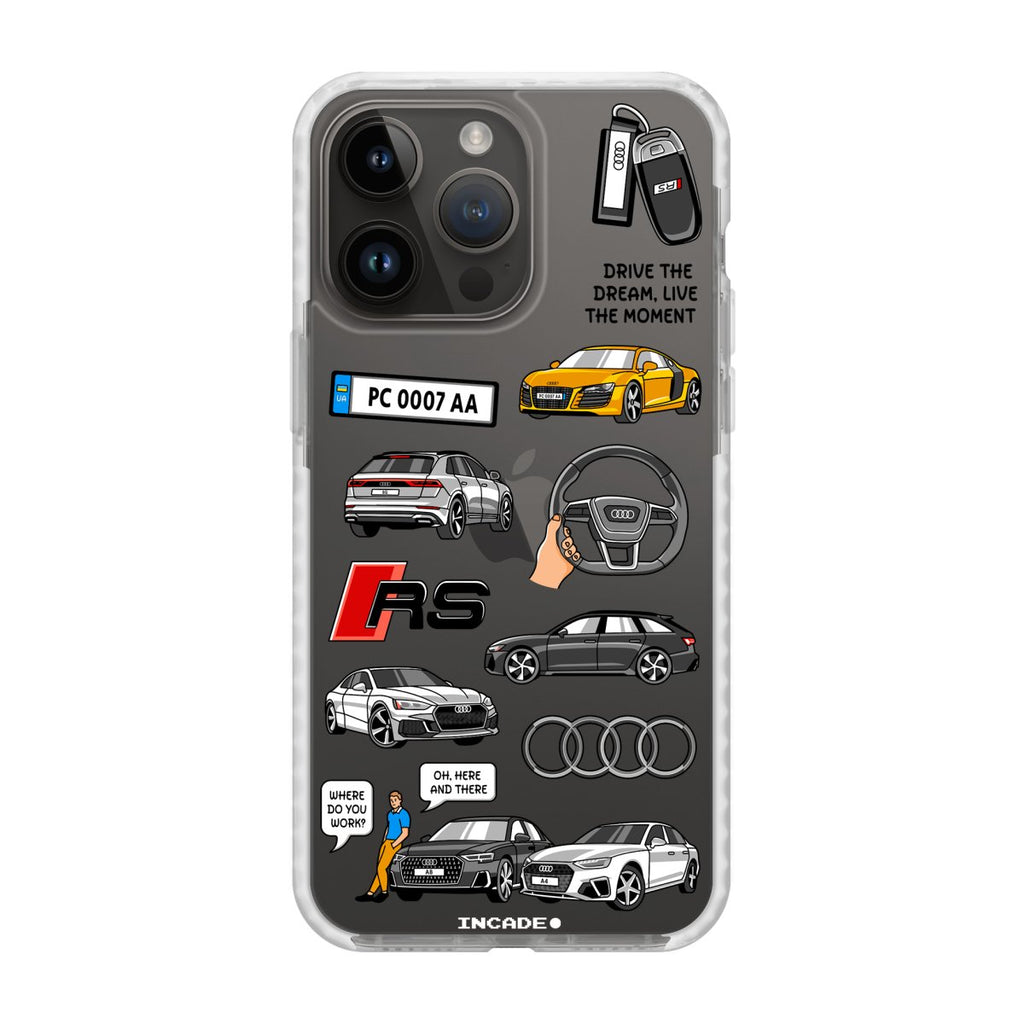 Чохол для iPhone 14 Pro AUDI - INCADE
