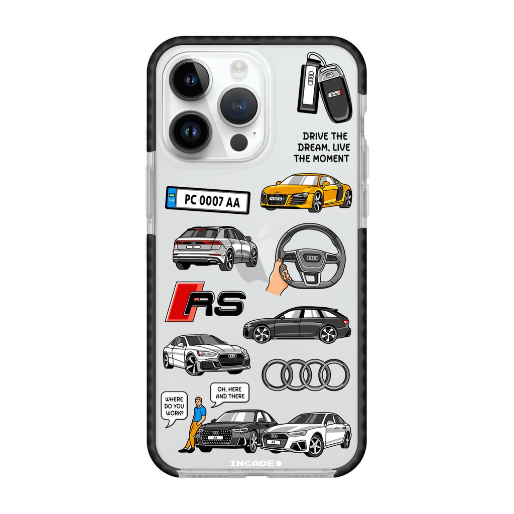 Чохол для iPhone 14 Pro AUDI - INCADE