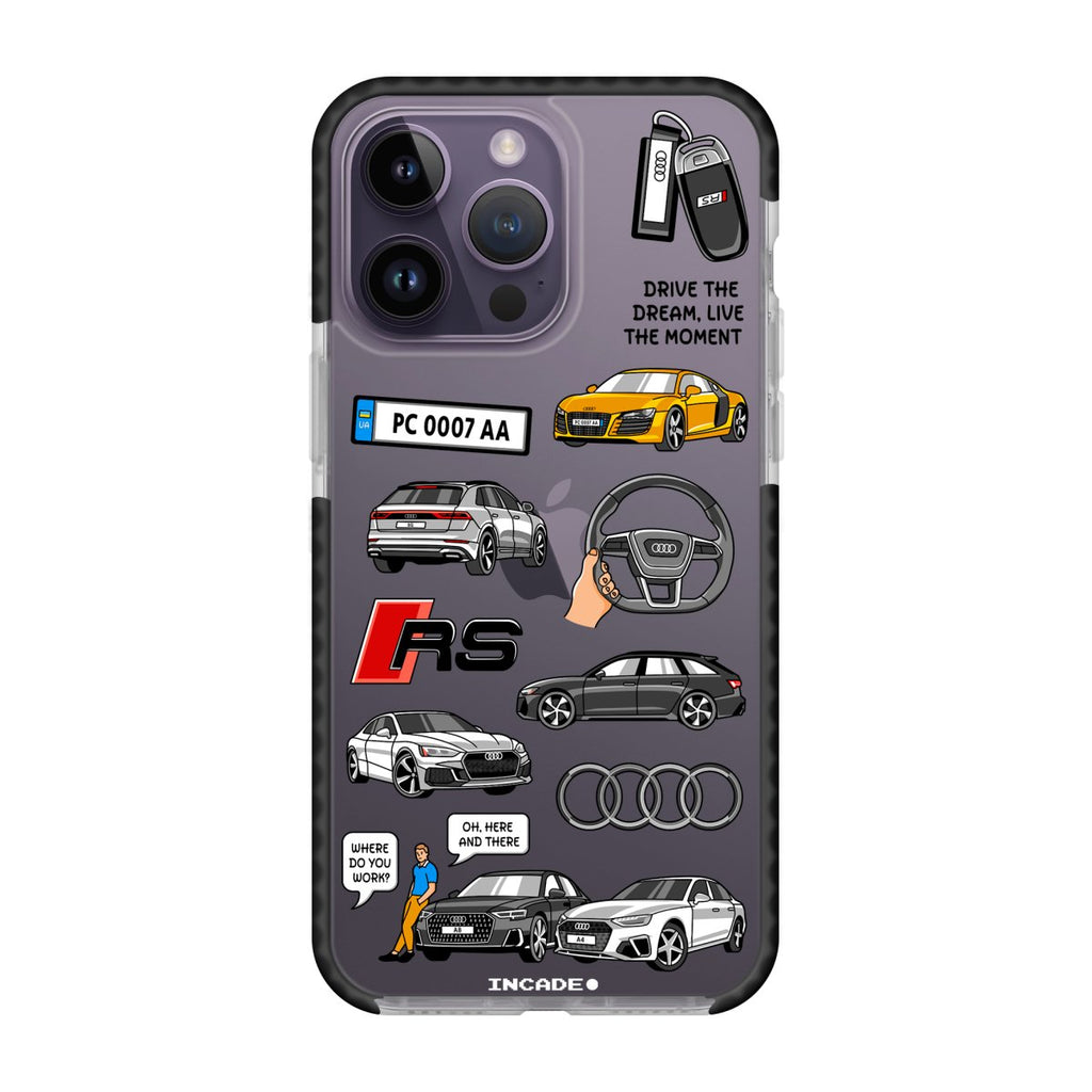 Чохол для iPhone 14 Pro AUDI - INCADE