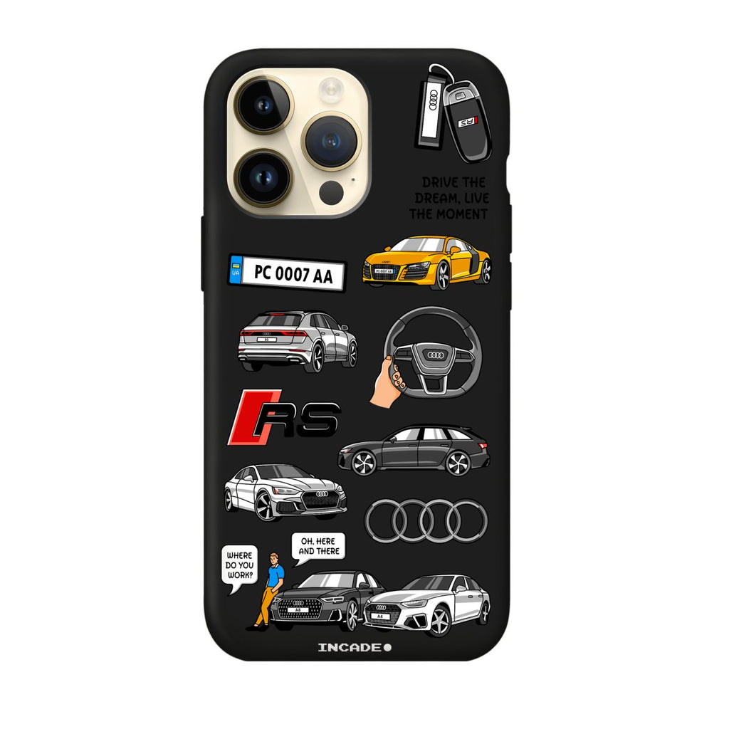 Чохол для iPhone 14 Pro AUDI - INCADE