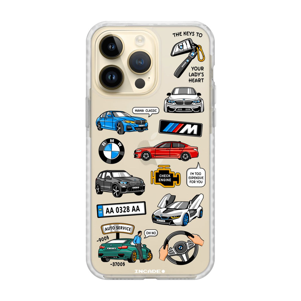 Чохол для iPhone 14 Pro BMW - INCADE
