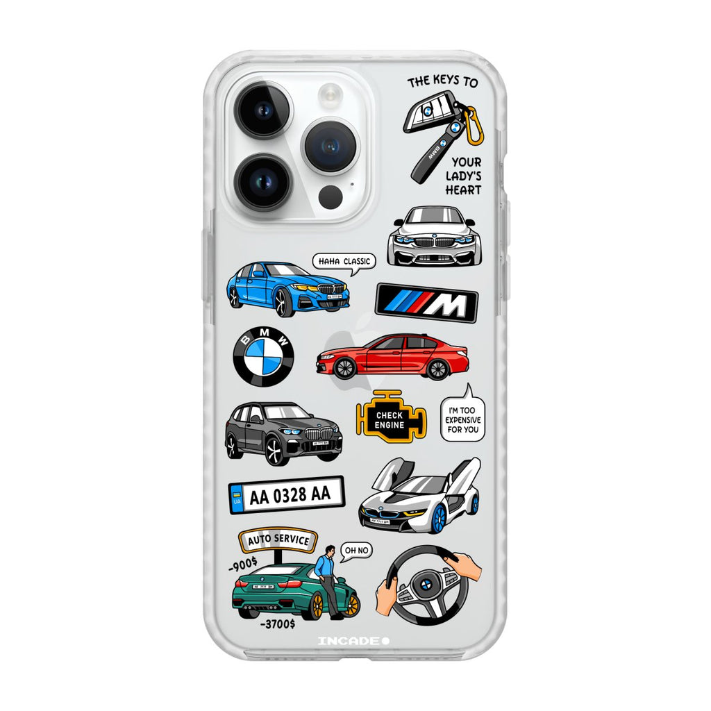 Чохол для iPhone 14 Pro BMW - INCADE