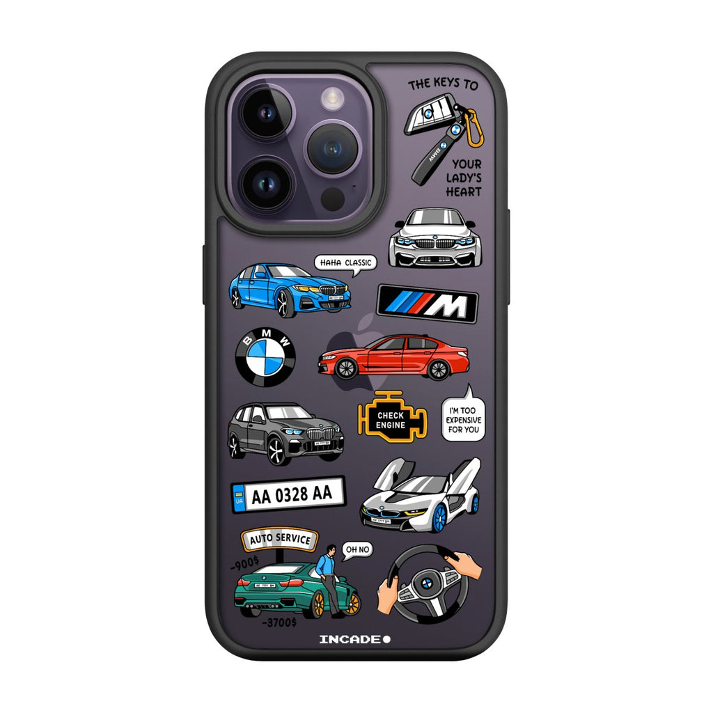 Чохол для iPhone 14 Pro BMW - INCADE