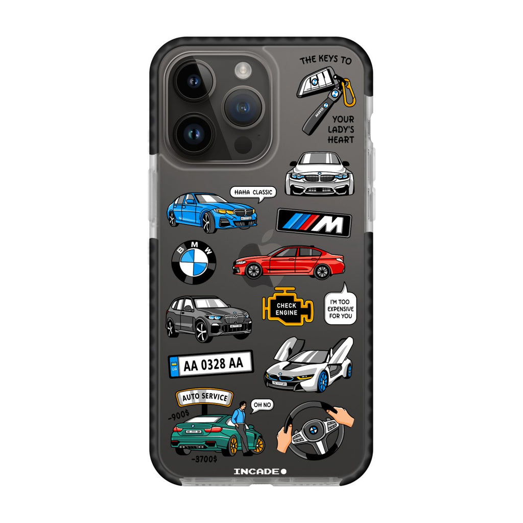 Чохол для iPhone 14 Pro BMW - INCADE