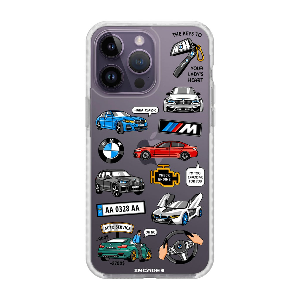 Чохол для iPhone 14 Pro BMW - INCADE
