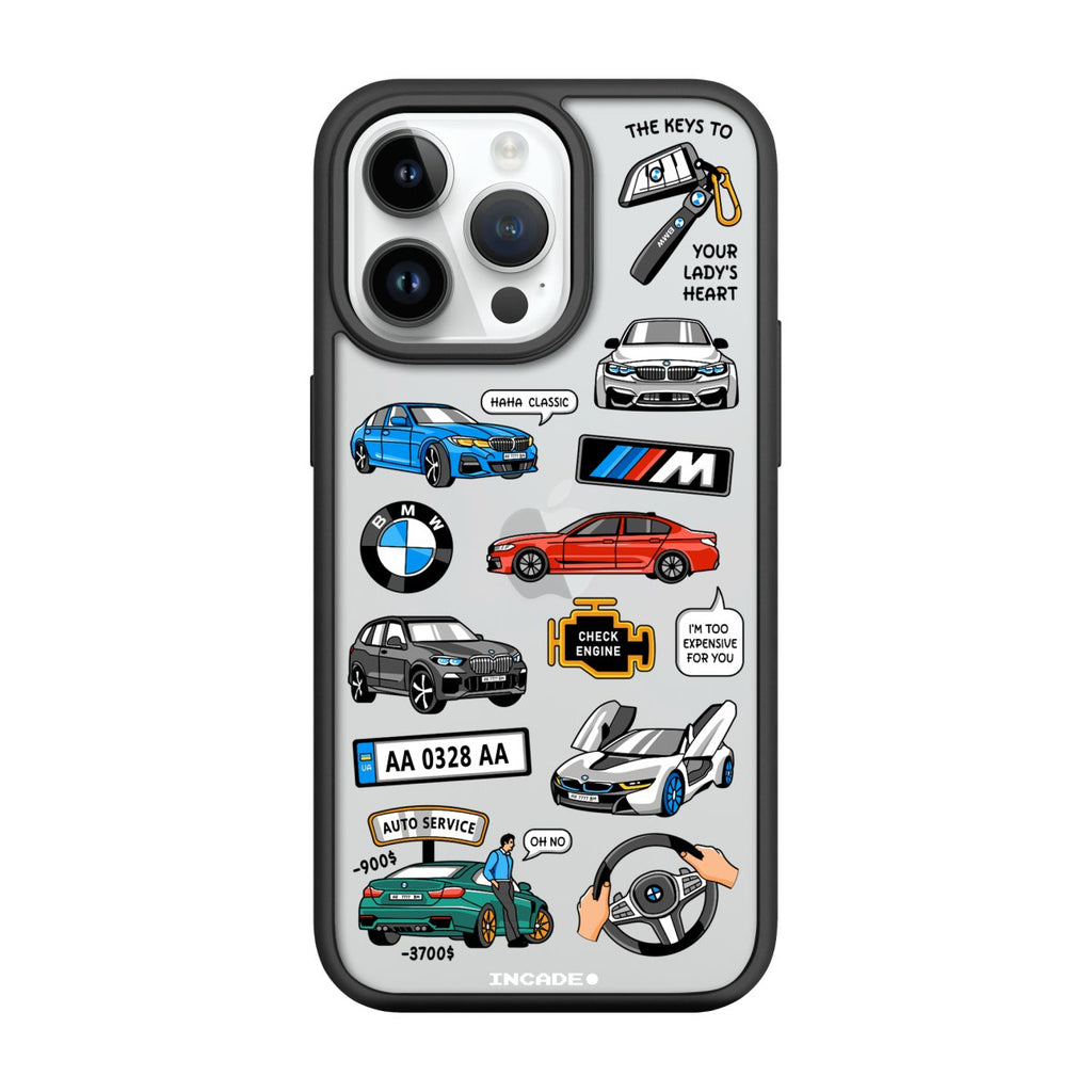 Чохол для iPhone 14 Pro BMW - INCADE