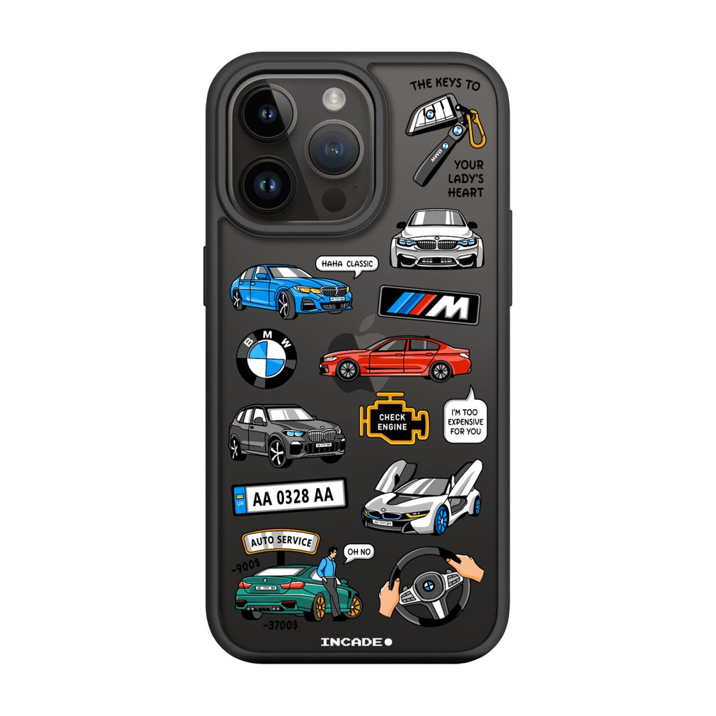 Чохол для iPhone 14 Pro BMW - INCADE