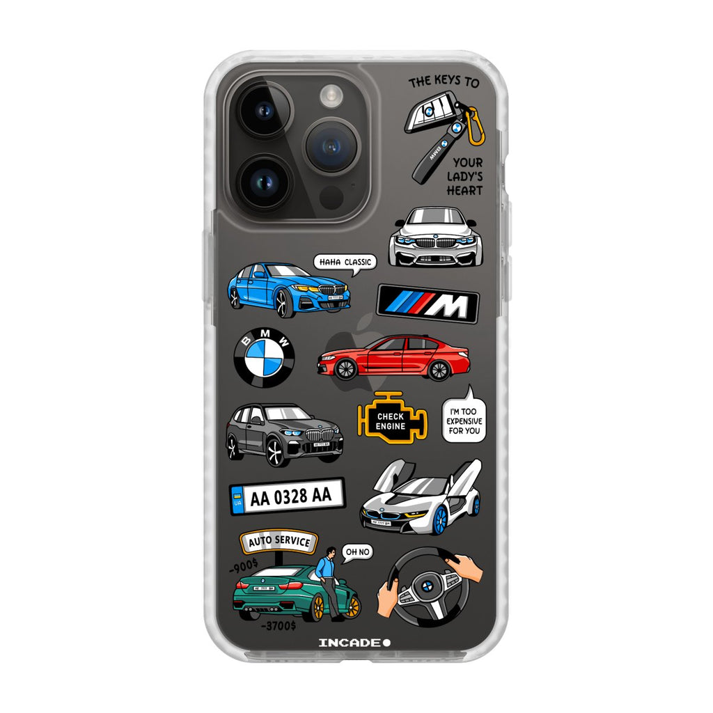Чохол для iPhone 14 Pro BMW - INCADE