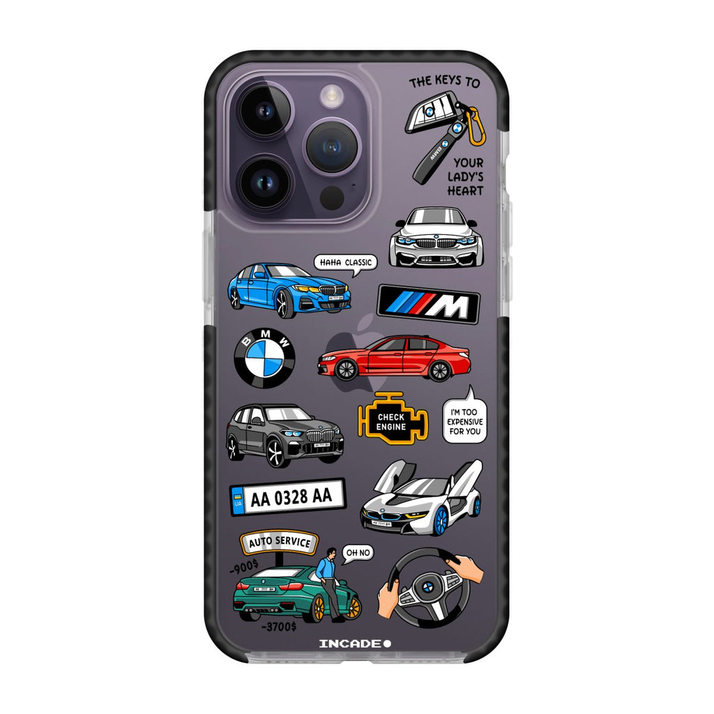 Чохол для iPhone 14 Pro BMW - INCADE