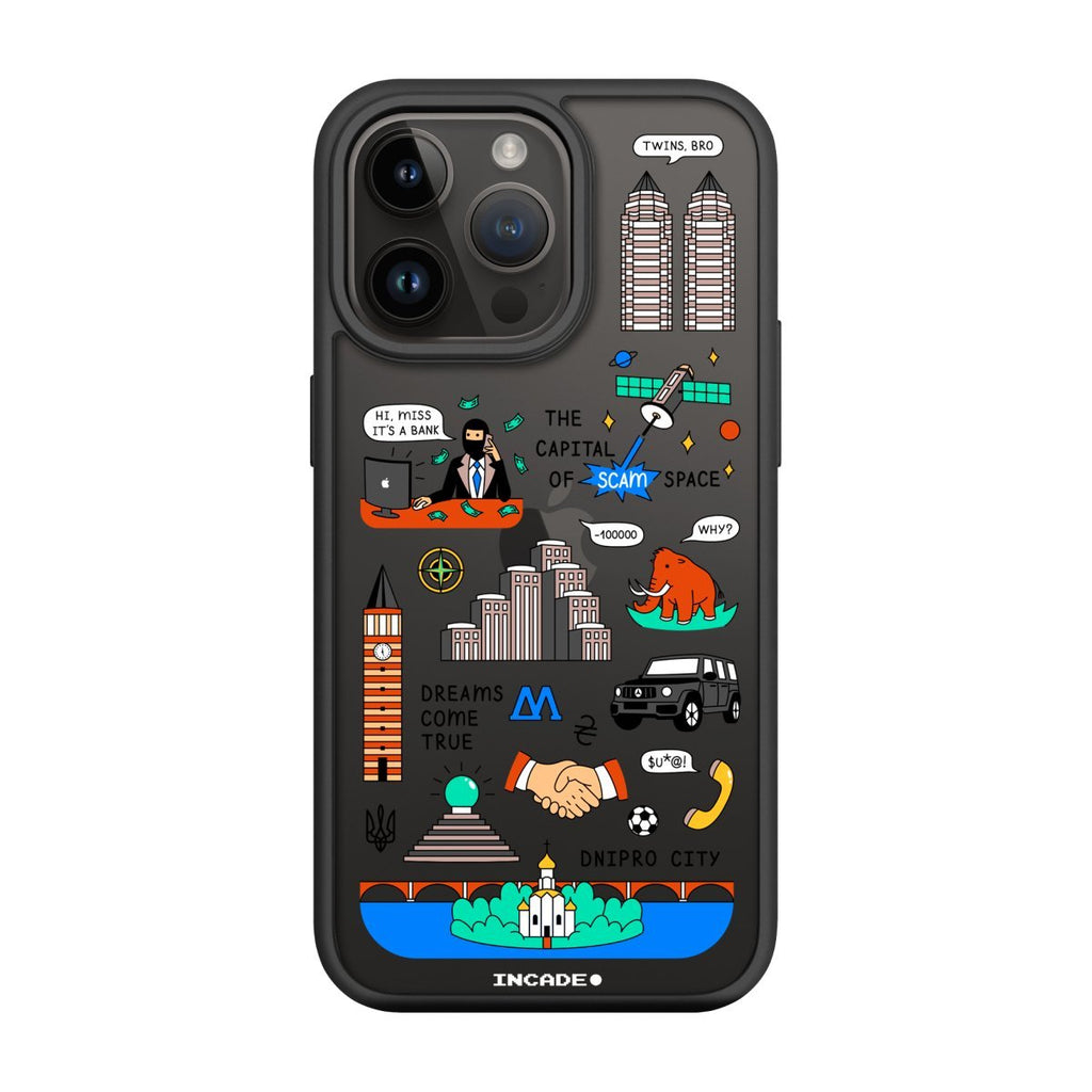 Чохол для iPhone 14 Pro DNIPRO - INCADE