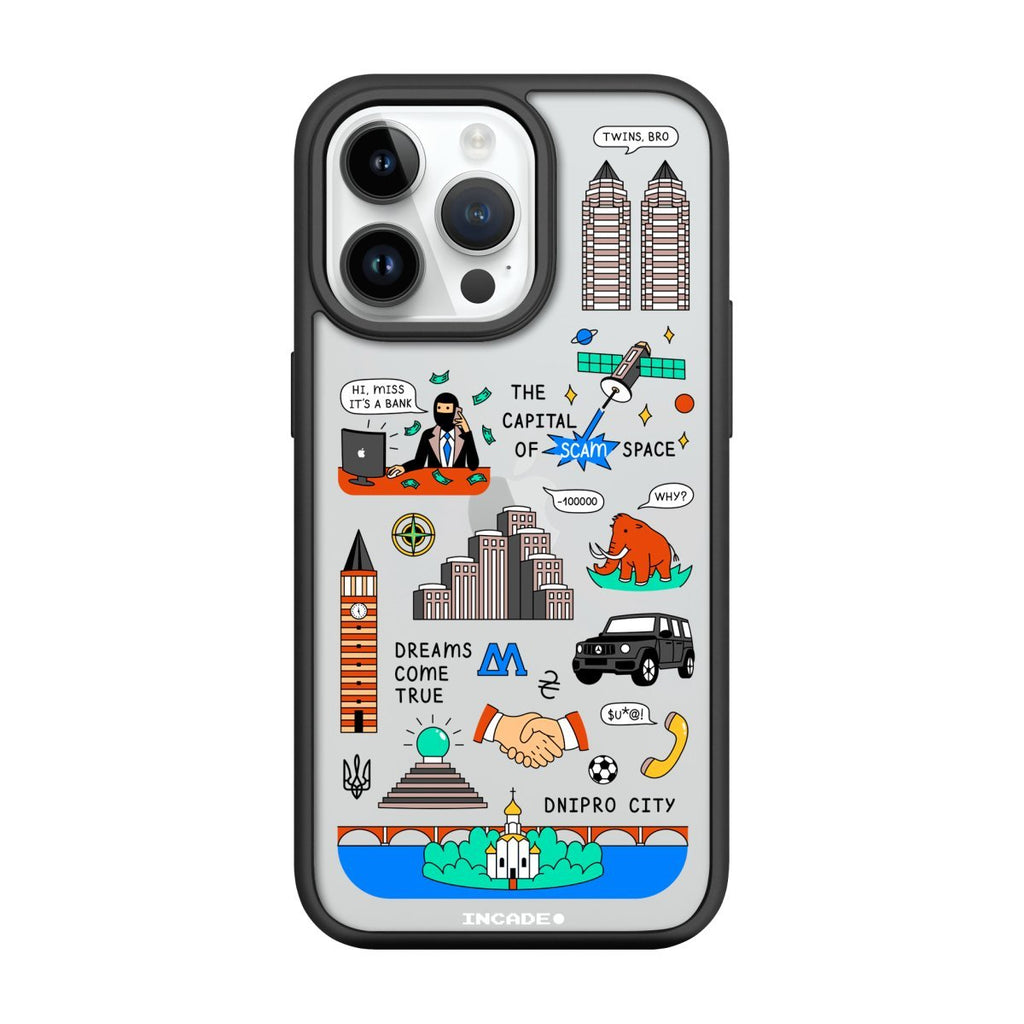 Чохол для iPhone 14 Pro DNIPRO - INCADE