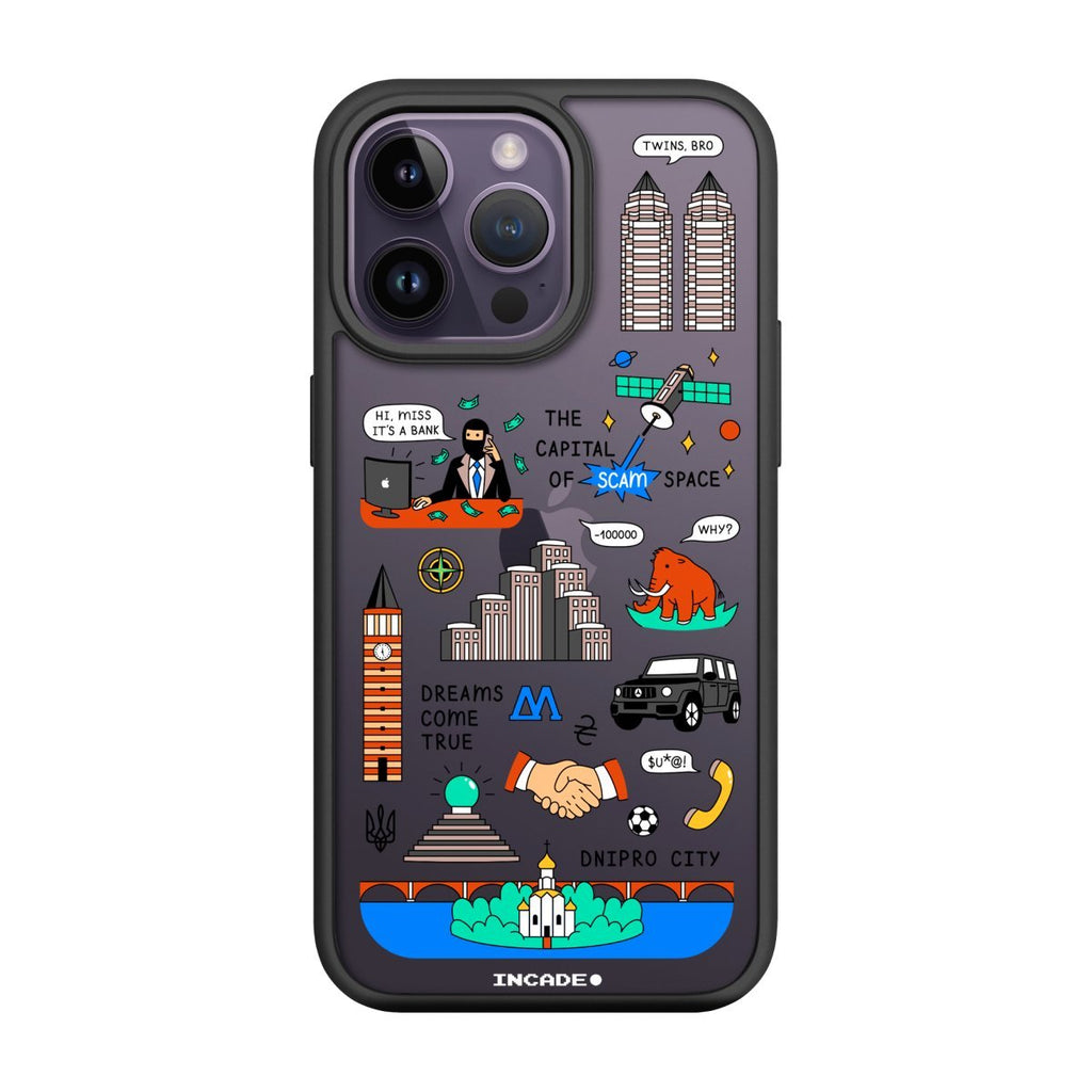Чохол для iPhone 14 Pro DNIPRO - INCADE