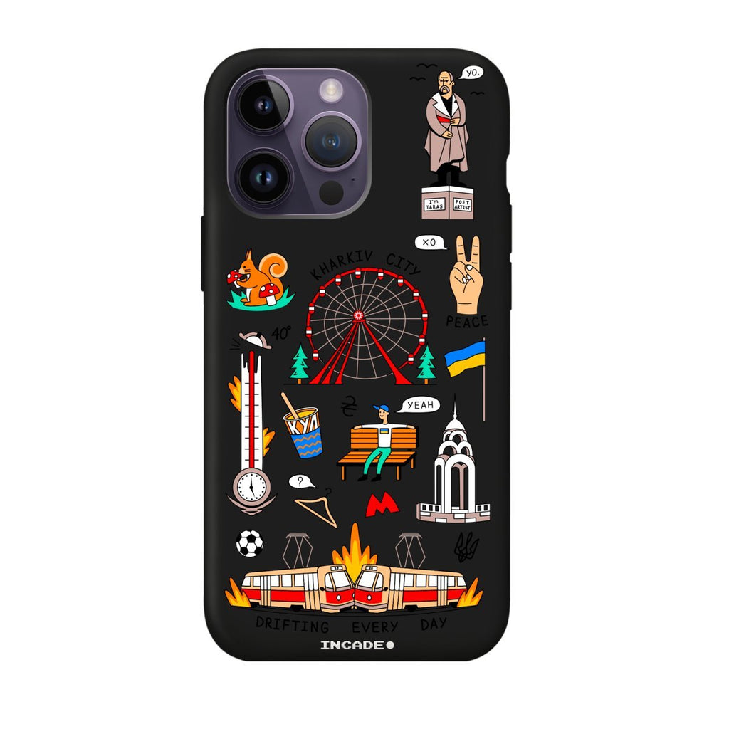 Чохол для iPhone 14 Pro KHARKIV - INCADE