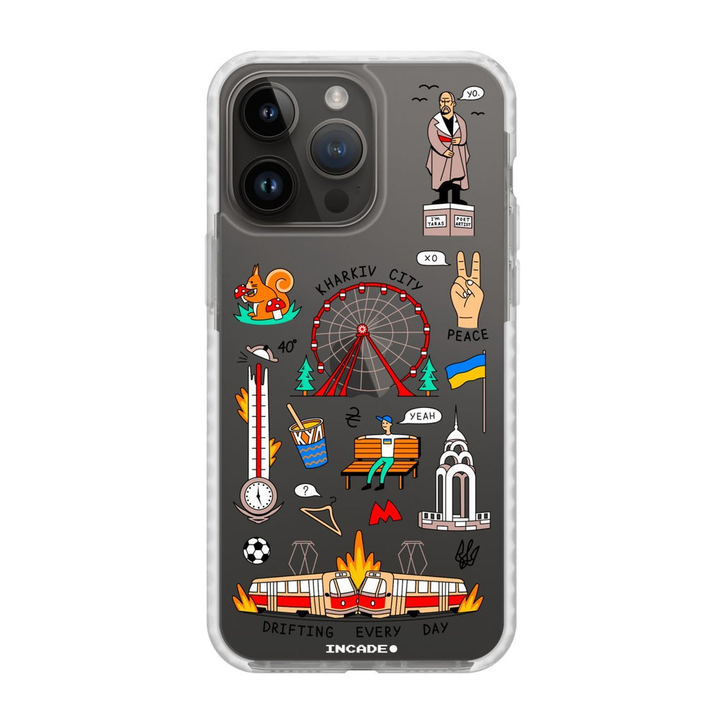 Чохол для iPhone 14 Pro KHARKIV - INCADE