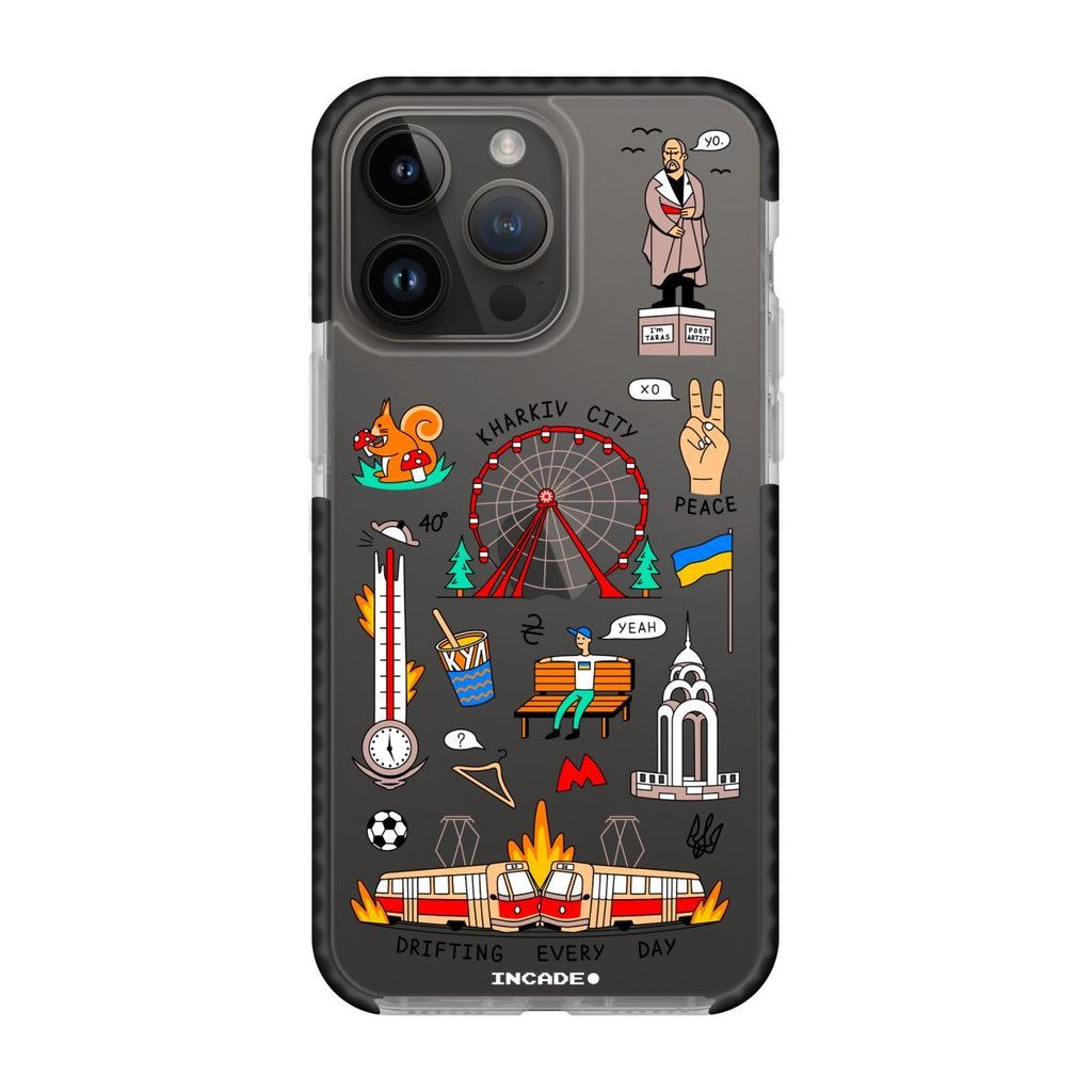 Чохол для iPhone 14 Pro KHARKIV - INCADE
