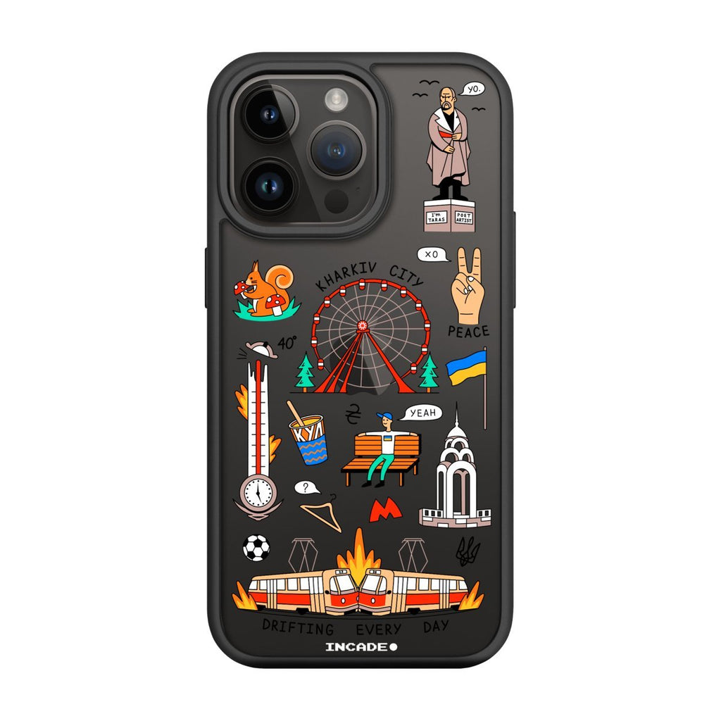 Чохол для iPhone 14 Pro KHARKIV - INCADE