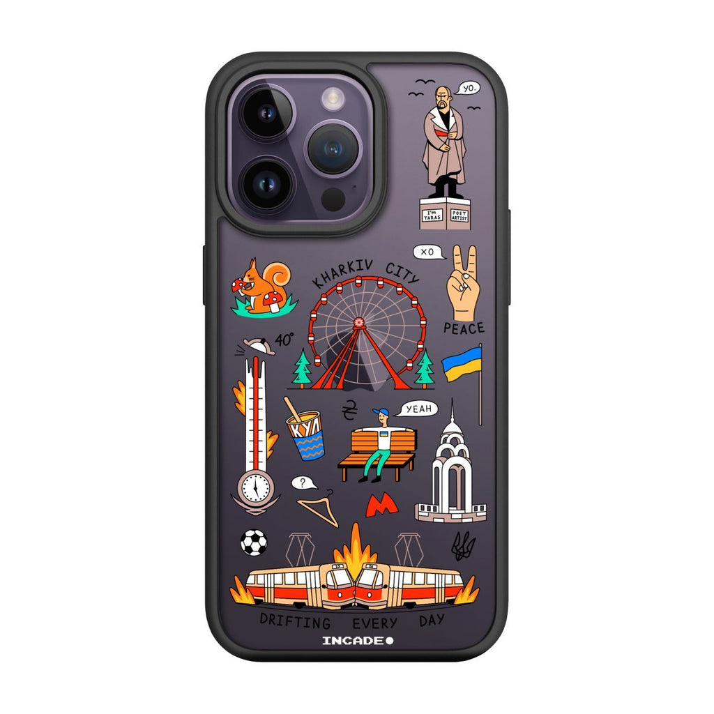 Чохол для iPhone 14 Pro KHARKIV - INCADE