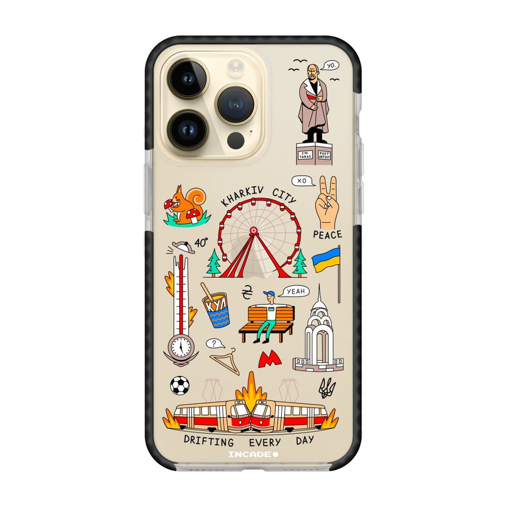 Чохол для iPhone 14 Pro KHARKIV - INCADE