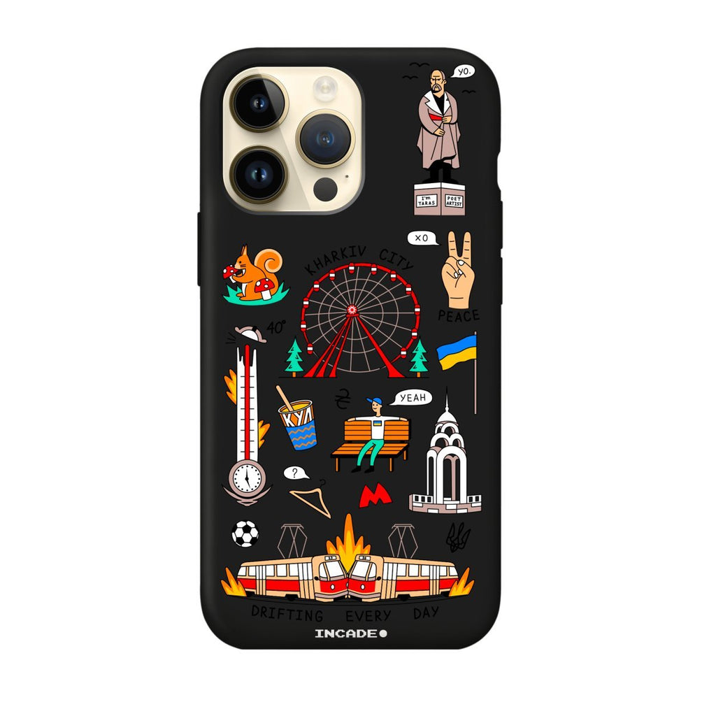Чохол для iPhone 14 Pro KHARKIV - INCADE
