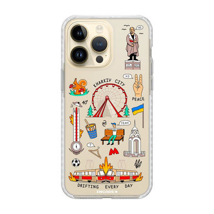 Чохол для iPhone 14 Pro KHARKIV - INCADE