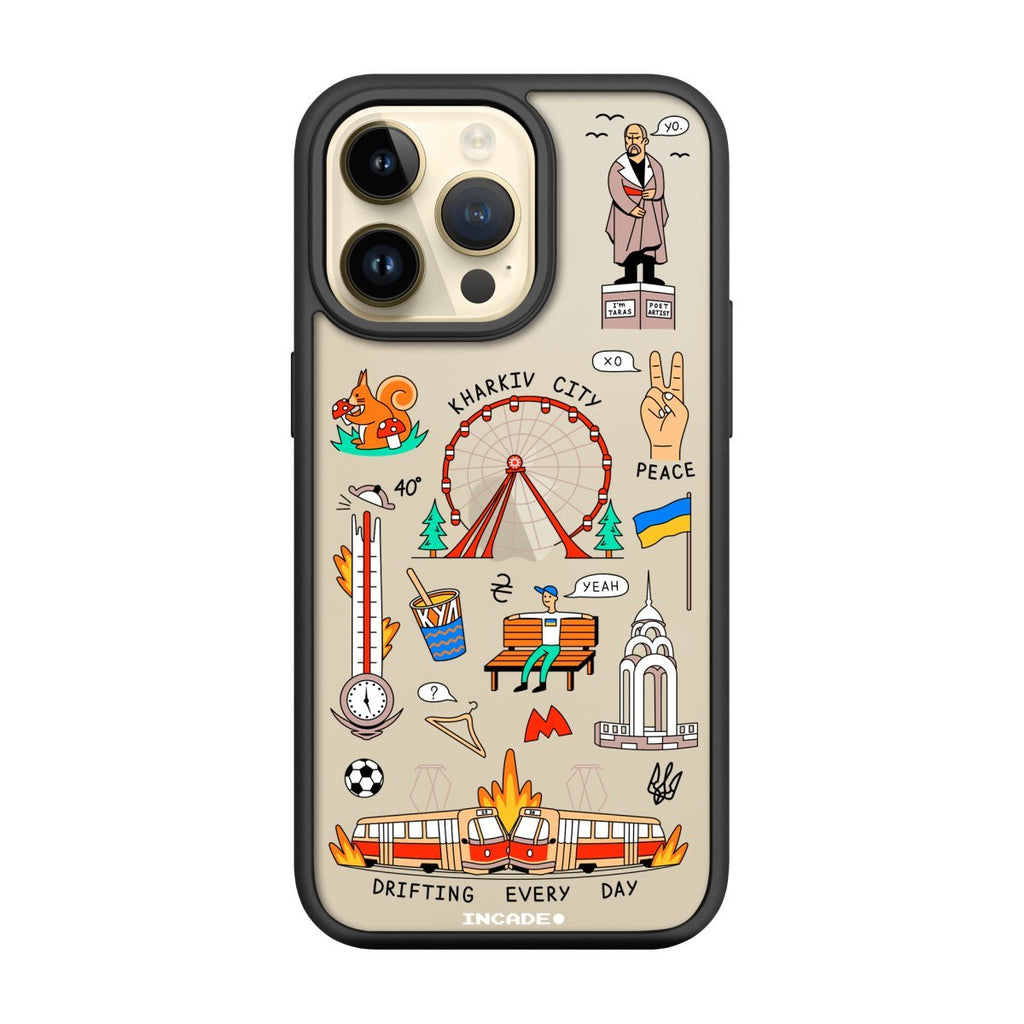 Чохол для iPhone 14 Pro KHARKIV - INCADE