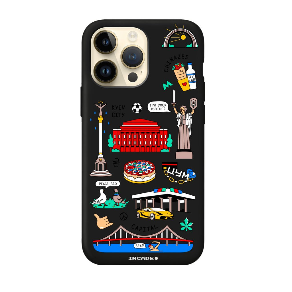 Чохол для iPhone 14 Pro KYIV - INCADE
