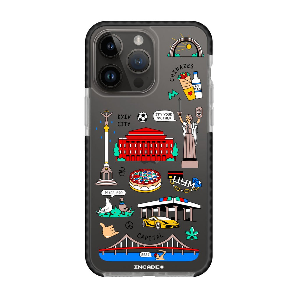 Чохол для iPhone 14 Pro KYIV - INCADE