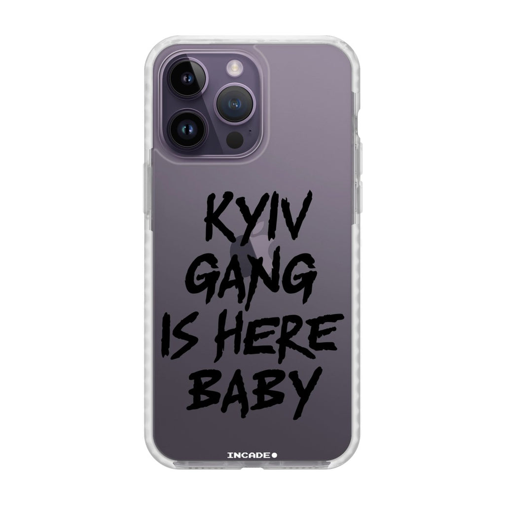 Чохол для iPhone 14 Pro kyiv black - INCADE