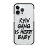 Чохол для iPhone 14 Pro з принтом kyiv black