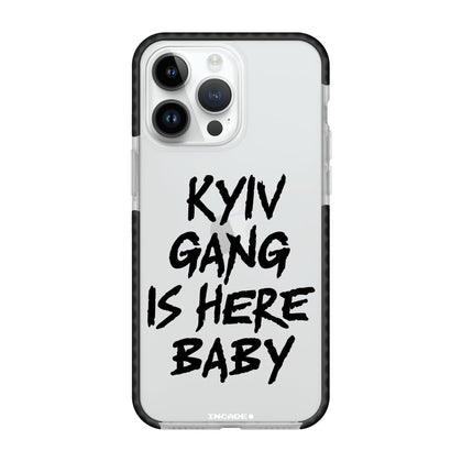 Чохол для iPhone 14 Pro kyiv black - INCADE