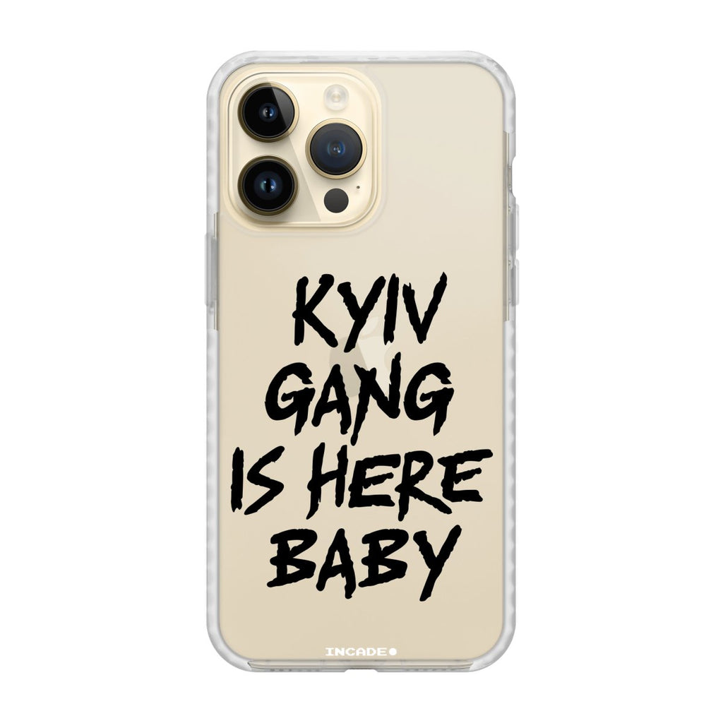 Чохол для iPhone 14 Pro kyiv black - INCADE